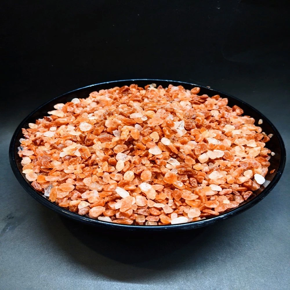 100% Edible Himalayan Pink Rock Salt Medium Pink Color Fine Kitchen Salt Himalayan Dark Pink Fine Salt Customized Packing