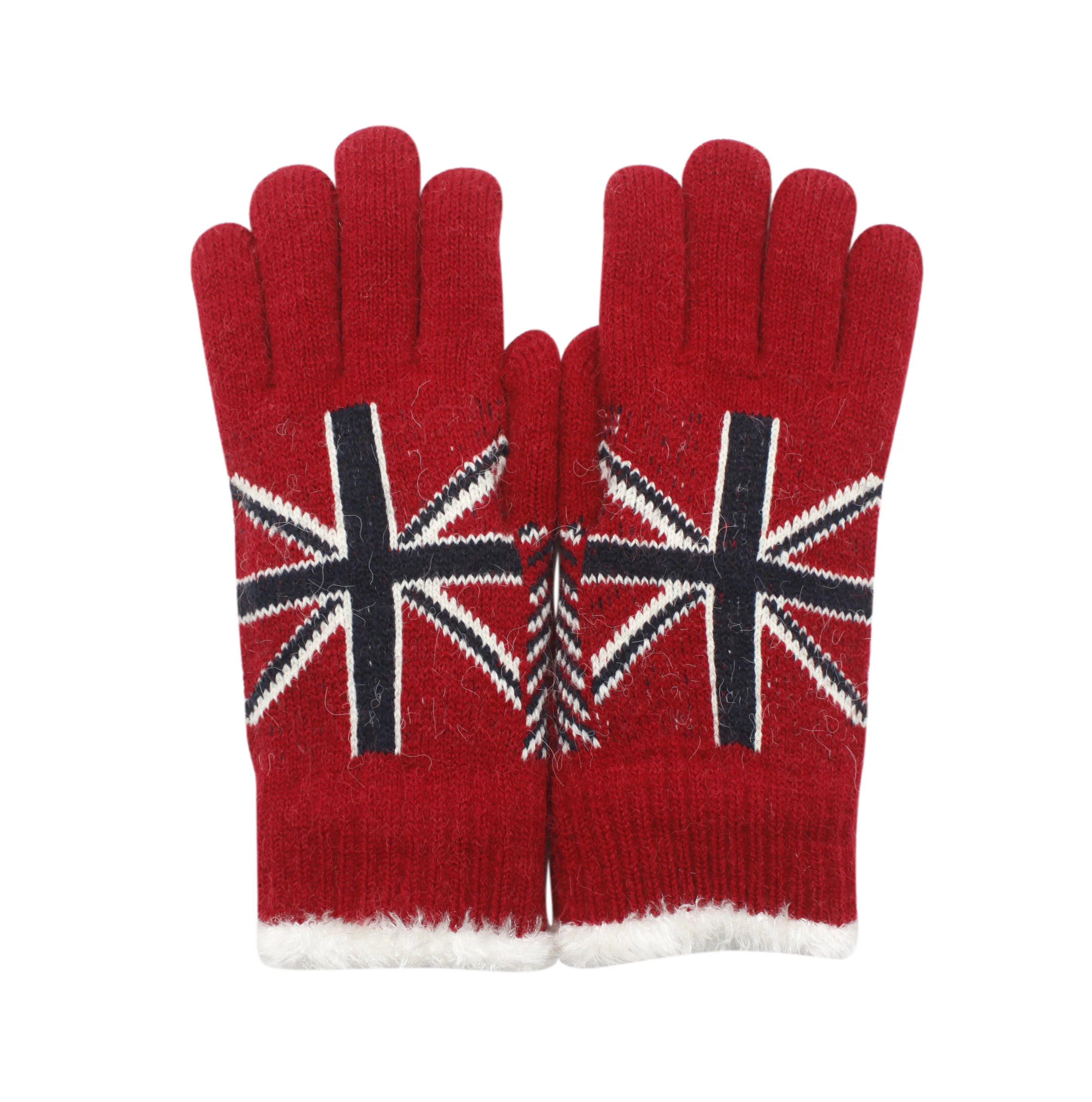 Двухслойные перчатки для модных аксессуаров