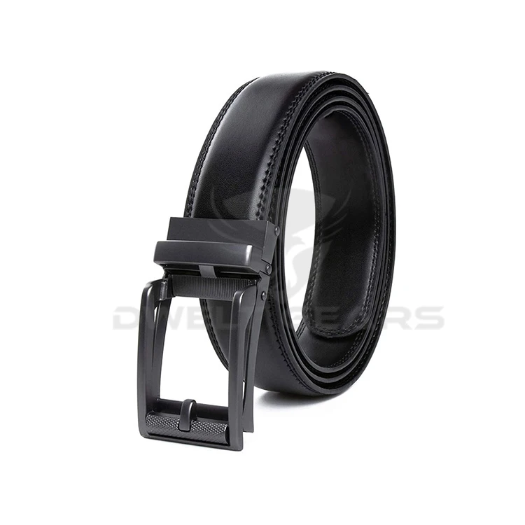 Custom Men Classic Vintage Pin Buckle Luxury Strap Genuine Pu Leather Belt For Man