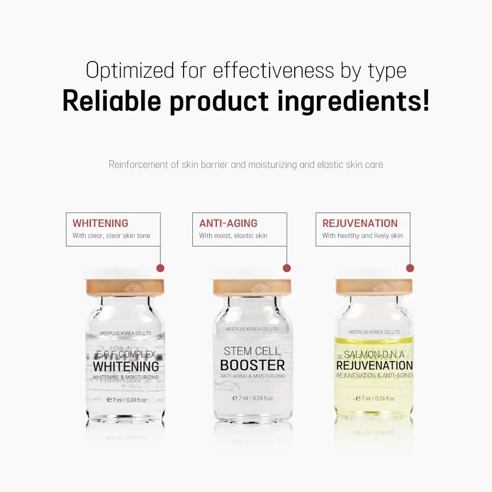 meso serum korea micro skin care Stem Cell Solution ampoules Anti Aging Plant Hyaluronic Acid Skin Hydrating microneedling serum
