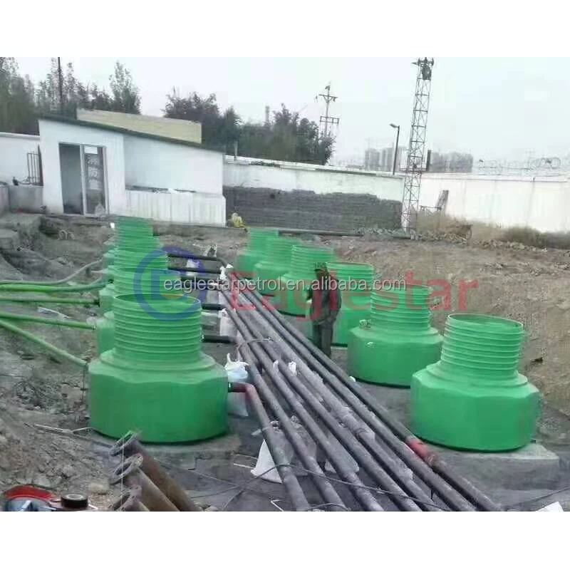 Underground Station PE Pipe Service Station Pipe Buried Underground Single Wall Pe Pipe for Fuel Petrol Station