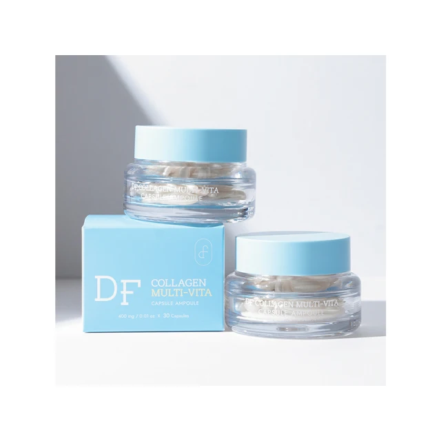DF Collagen Multi-Vita Capsule Ampoule (30 Capsules) Made in Korea Effective skin care Easy to open capsule