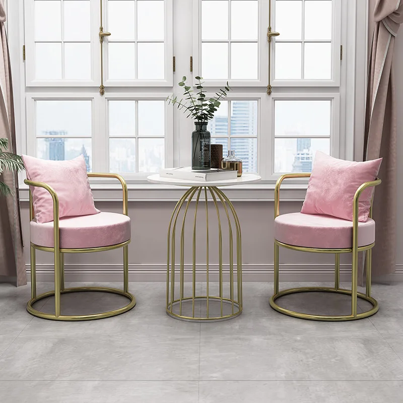 Wholesale Luxury Modern Furniture Velvet dinning room Living room Nordic balcony creative chair