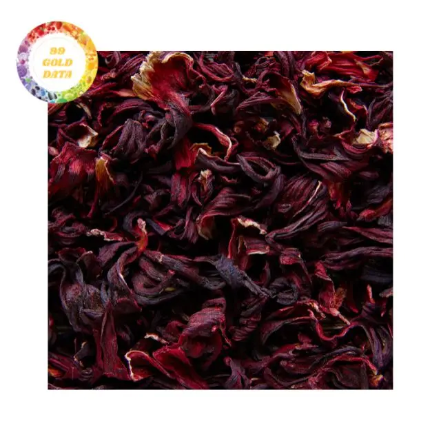 Сушеные цветочные лепестки гибискуса для