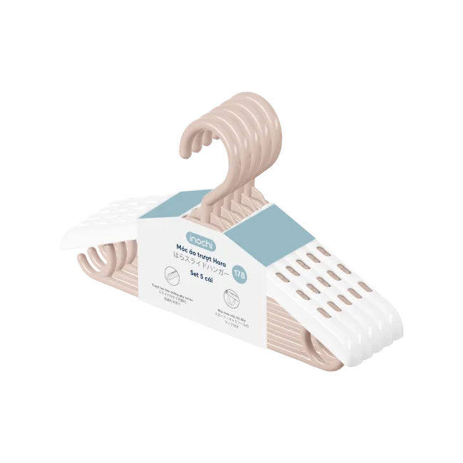 Hot Selling High Quality Hara Sliding Hanger 178 Primary PP Plastic Coloured Masterbatch Cloth Organizer Wall Wardrobe