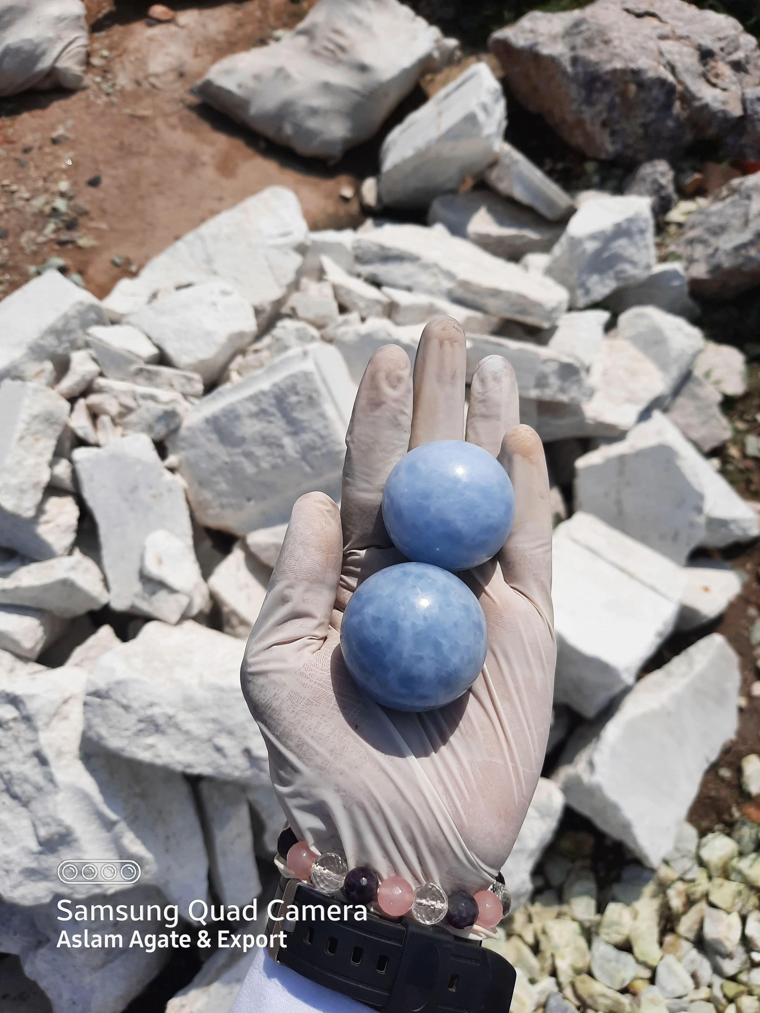 New arrivals gemstone balls natural quartz light blue Calcite  crystal sphere for home decoration and Meditation