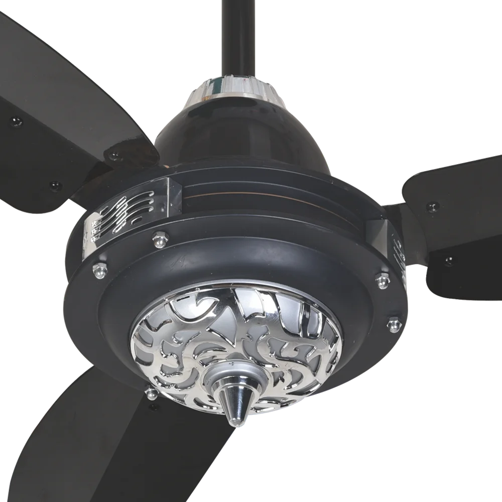 Tamoor 30W ECO-SMART Ceiling Fan Crystal Fancy 100% Copper Winding Modern Style Remote Control USB Solar Powered Energy Saver