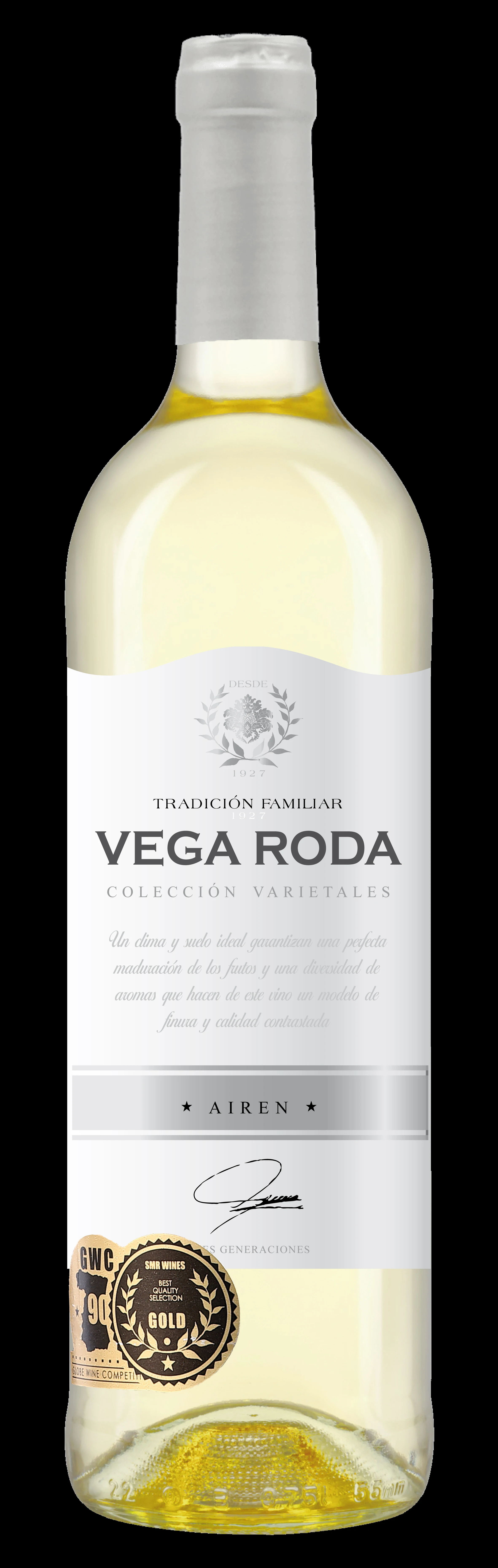 High Quality Spanish Airen Vega Roda 750ml White Wine for Horeca