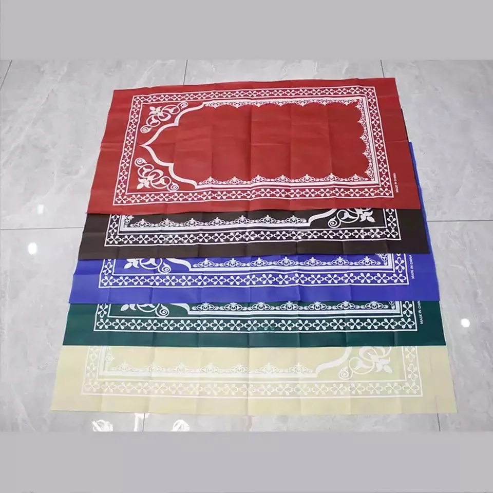 Portable Prayer Mat Convenient Portable Muslim Prayer Mat With Bag Muslim Travel Prayer Mat