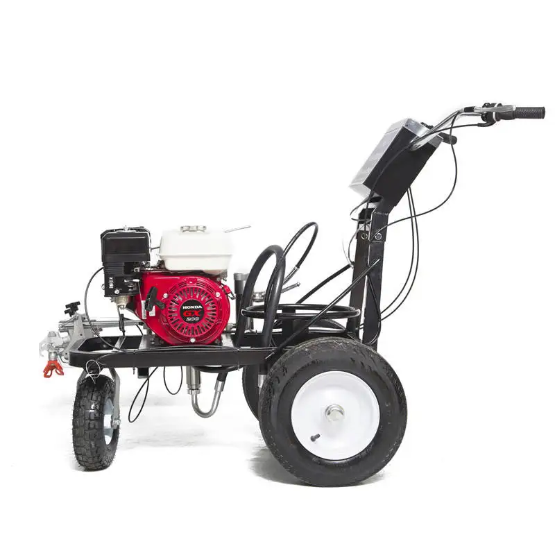 LS 5070 Road Line Marking Machine from China Easy Maintenance with Two Guns New Condition Featuring Reliable Pump and Engine