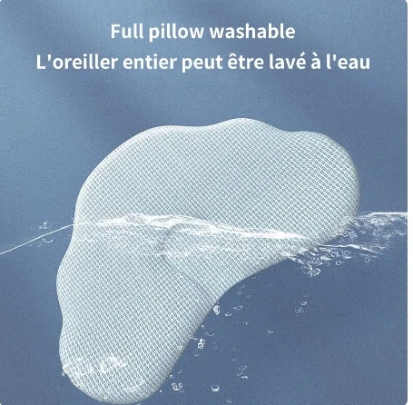 Detachable and Removable Infant Sleep Pillow Memory Foam Baby Pillow With Organic Cotton Cover