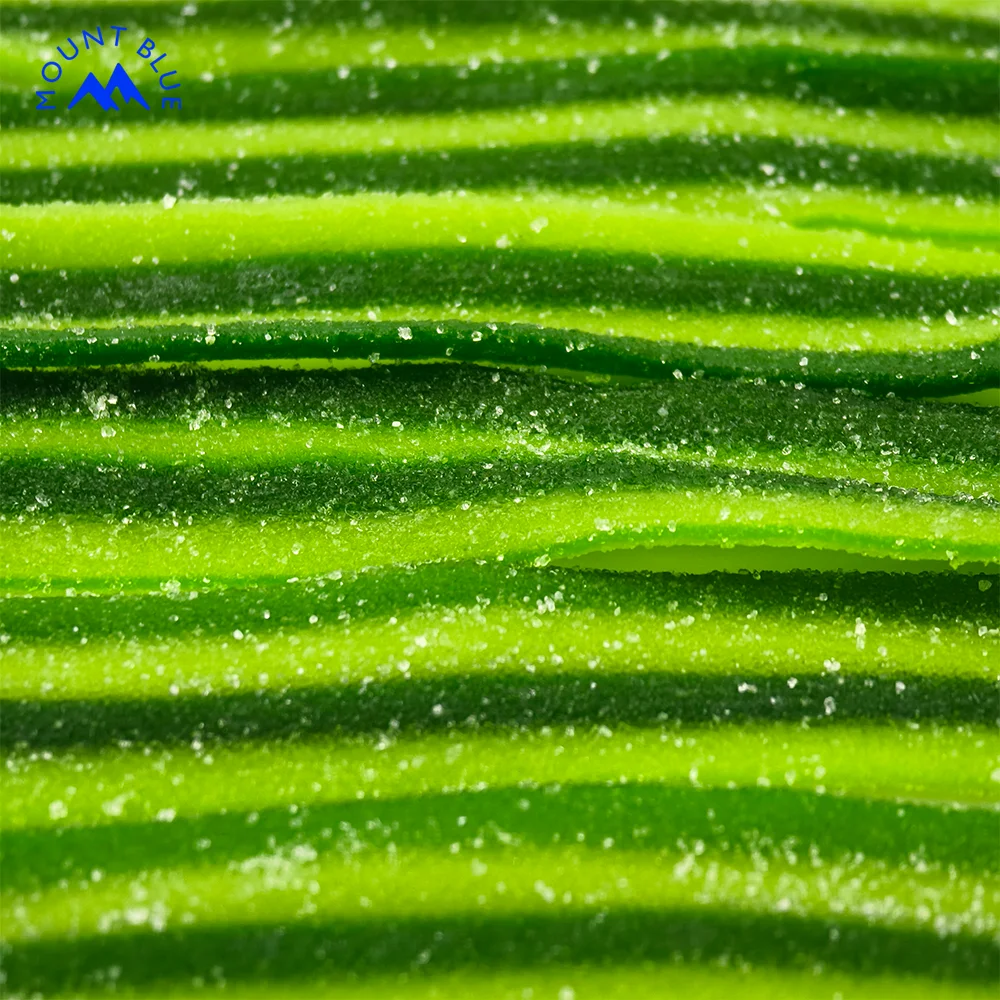 Best Selling Sweet Rainbow Belt Gummy Candy Sugar Strip Gum for Daily Use