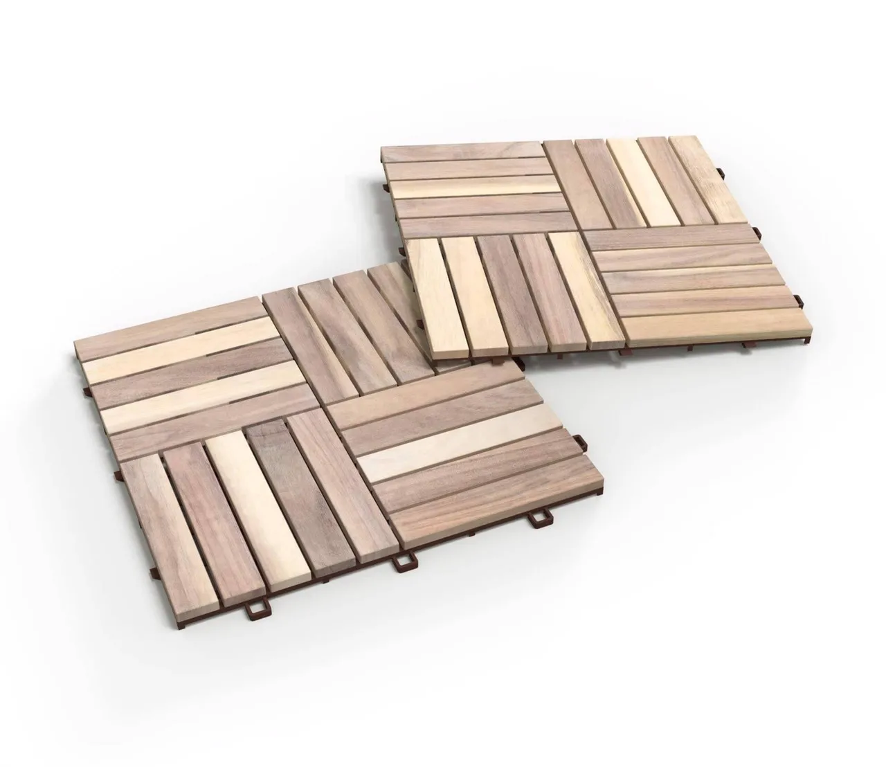 WPC DECKING TILE FROM  ACACIA DECKING TILES FOR FLOORING PATIO GARDEN SWIMMING POOL VARIOUS COLORS