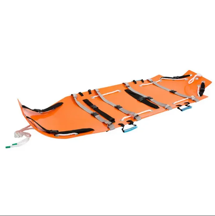 First Aid Equipment Carry Folding Rolling Soft Stretcher Emergency Air Outdoor Mountain Battle Rescue