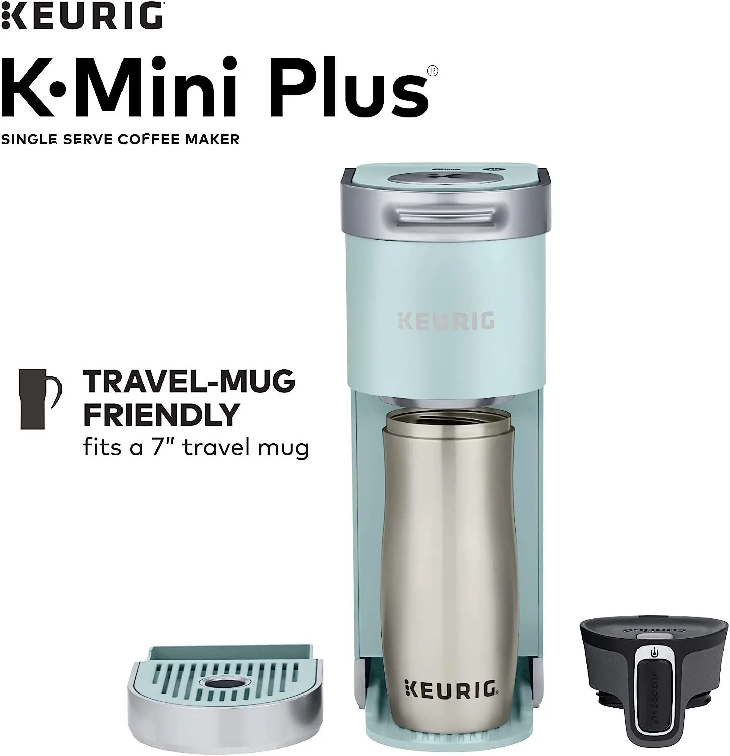 NEW PRODUCT Keurig K-Mini Plus Coffee Maker, Single Serve K-Cup Pod Coffee Brewer, 6 to 12 oz