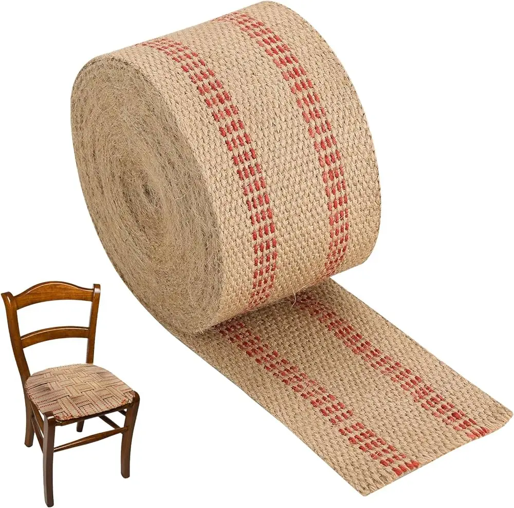 HighQuality Export Oriented Jute tape 100% Natural and Eco Friendly jute Webbing Tape jute burlap fabrics Roll From Bangladesh