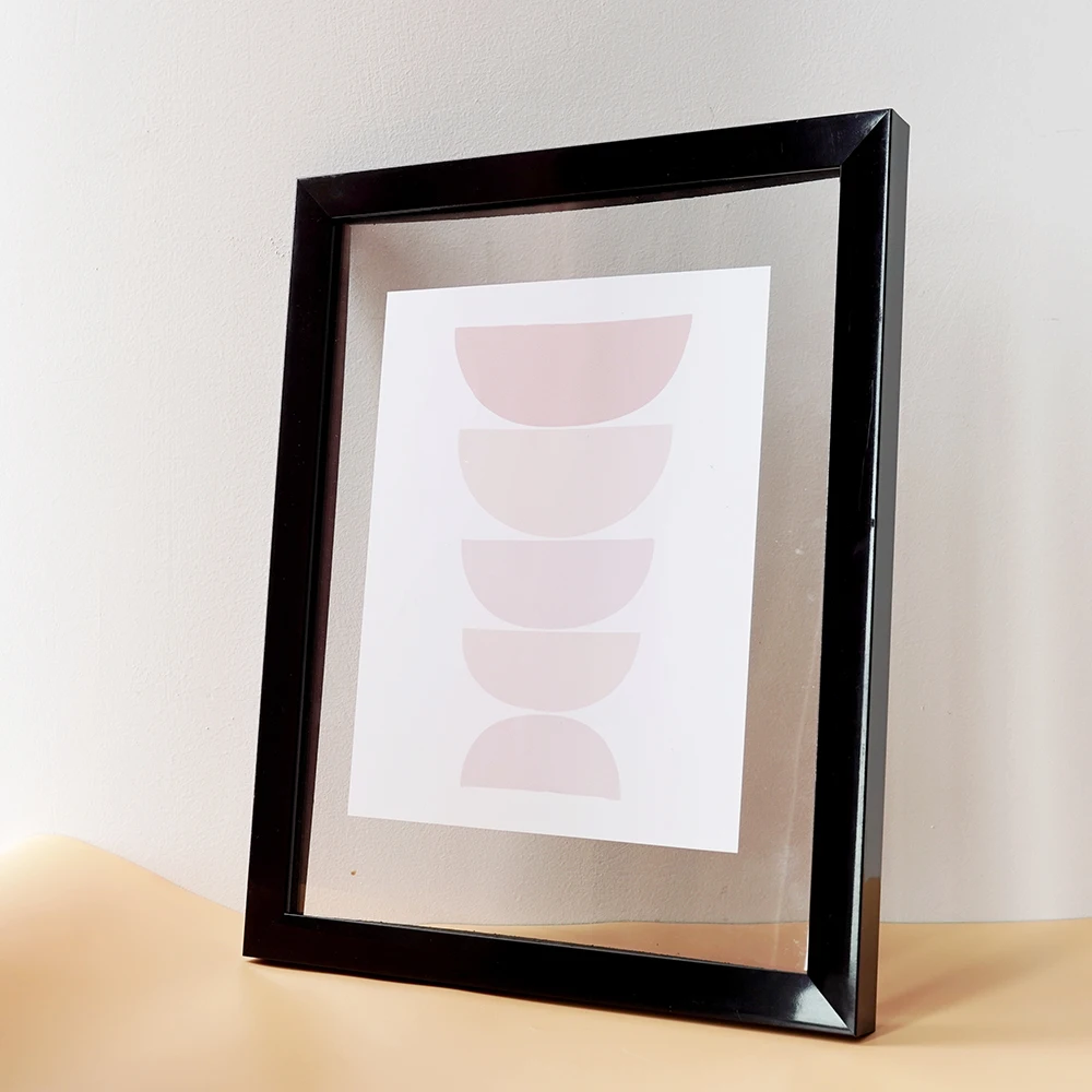 Quality Black Vintage Photo Frame Ps Molding Picture Frame With Plastic
