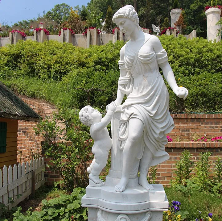 Customizable Natural Marble Statue of Goddess David Zeus of Western Characters