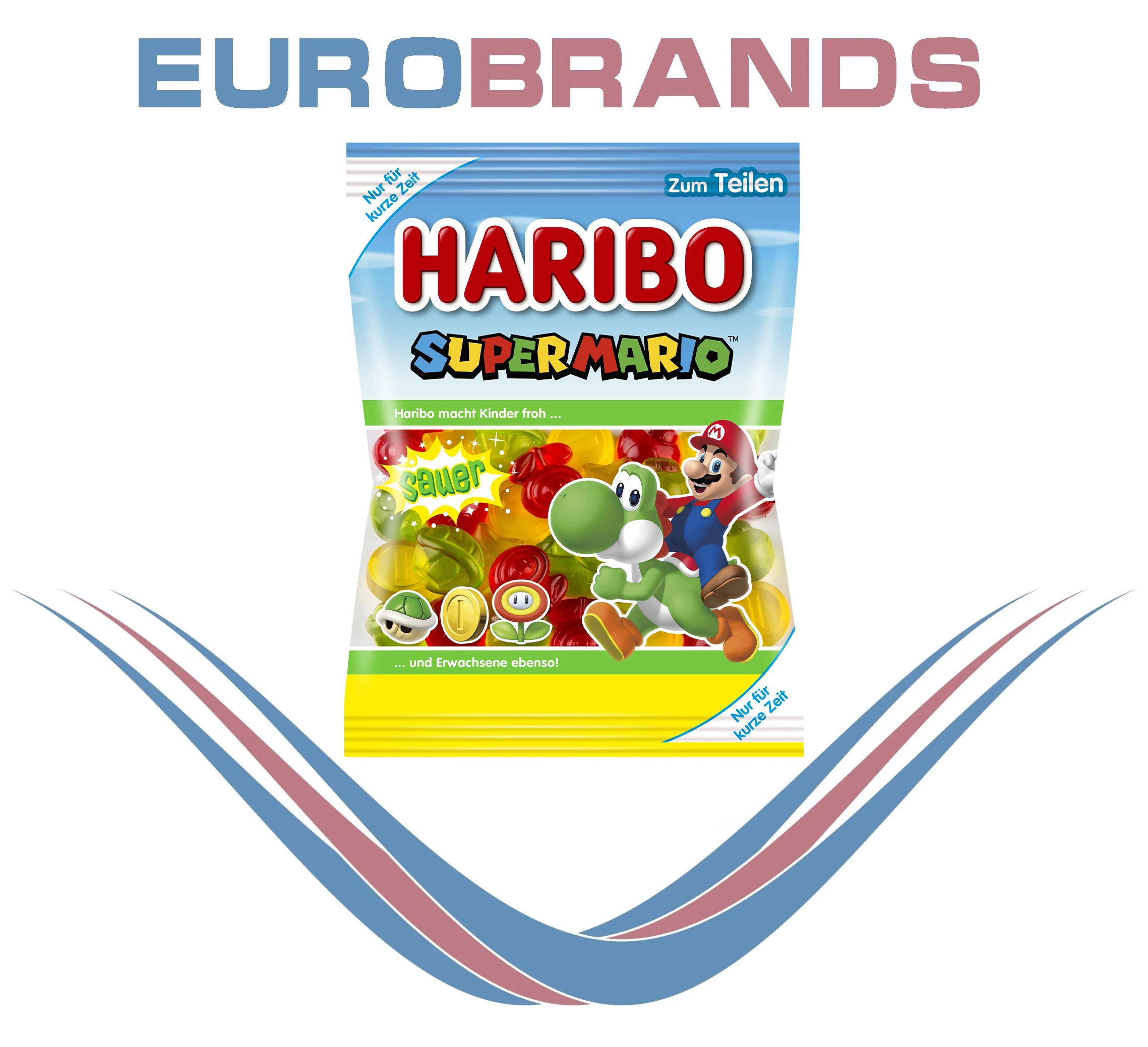 Haribo Limited Super Mario Sauer 175g