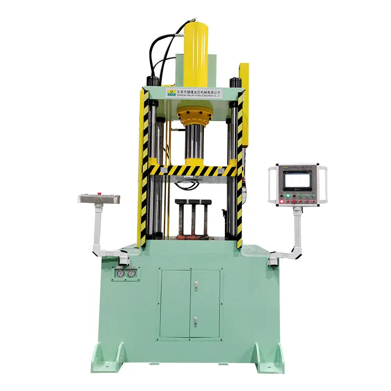 Chinese manufacturer servo system filter shell stretch forming oil press 100T200T