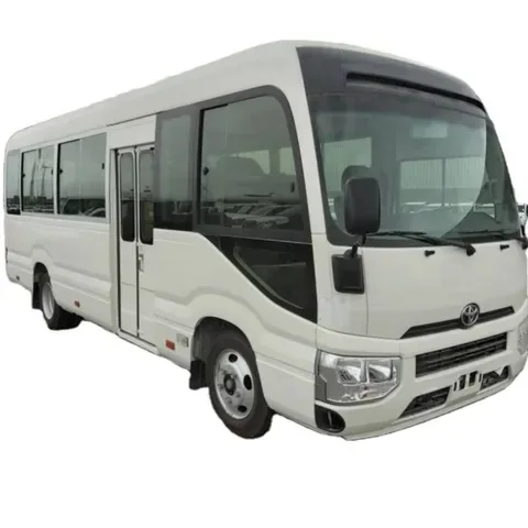 2023 б/у TOYOTA COASTER автобус 23 сиденья 4.2L дизель руководство