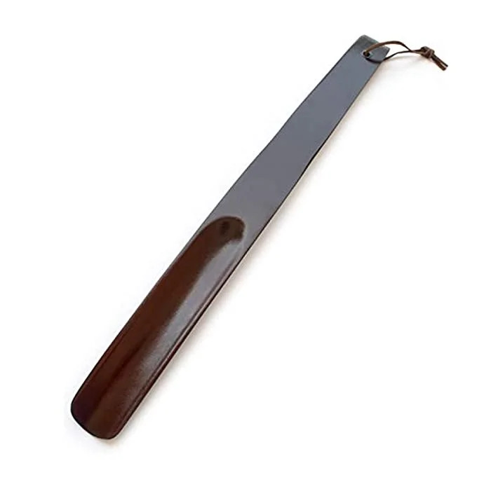 Long Curved Design Handmade Wood Shoe Horn Manufacturer and Exporter New Design Handmade Shoe Lifting Wooden Horn