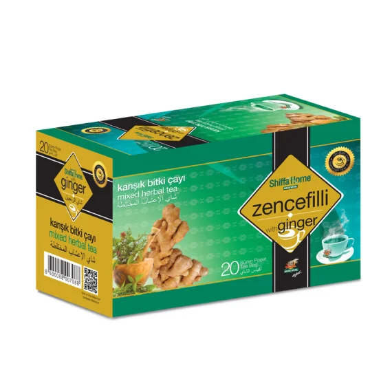 Ginger Mixed Herbal Tea 40 Pieces from Turkey Herbal Tea Bag Products Good Quality Best Price Aksuvital