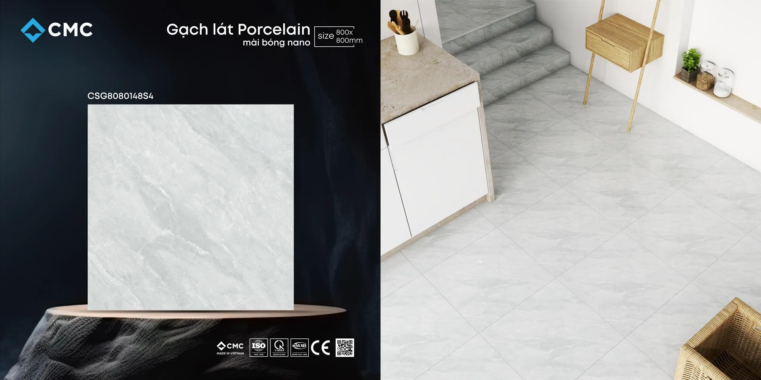 Factory Direct Top selling hotel cheap porcelain 80x80 floor tile ceramic Full Glazed Micro Crystal Soluble Salt large Slab