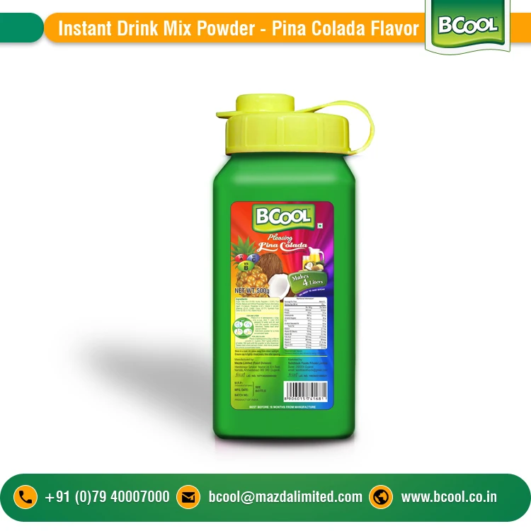 Trusted Supplier of Wholesale Price Good Quality Delicious Natural Pina Colada Flavor Fruit Juice Instant Drink Mix Powder