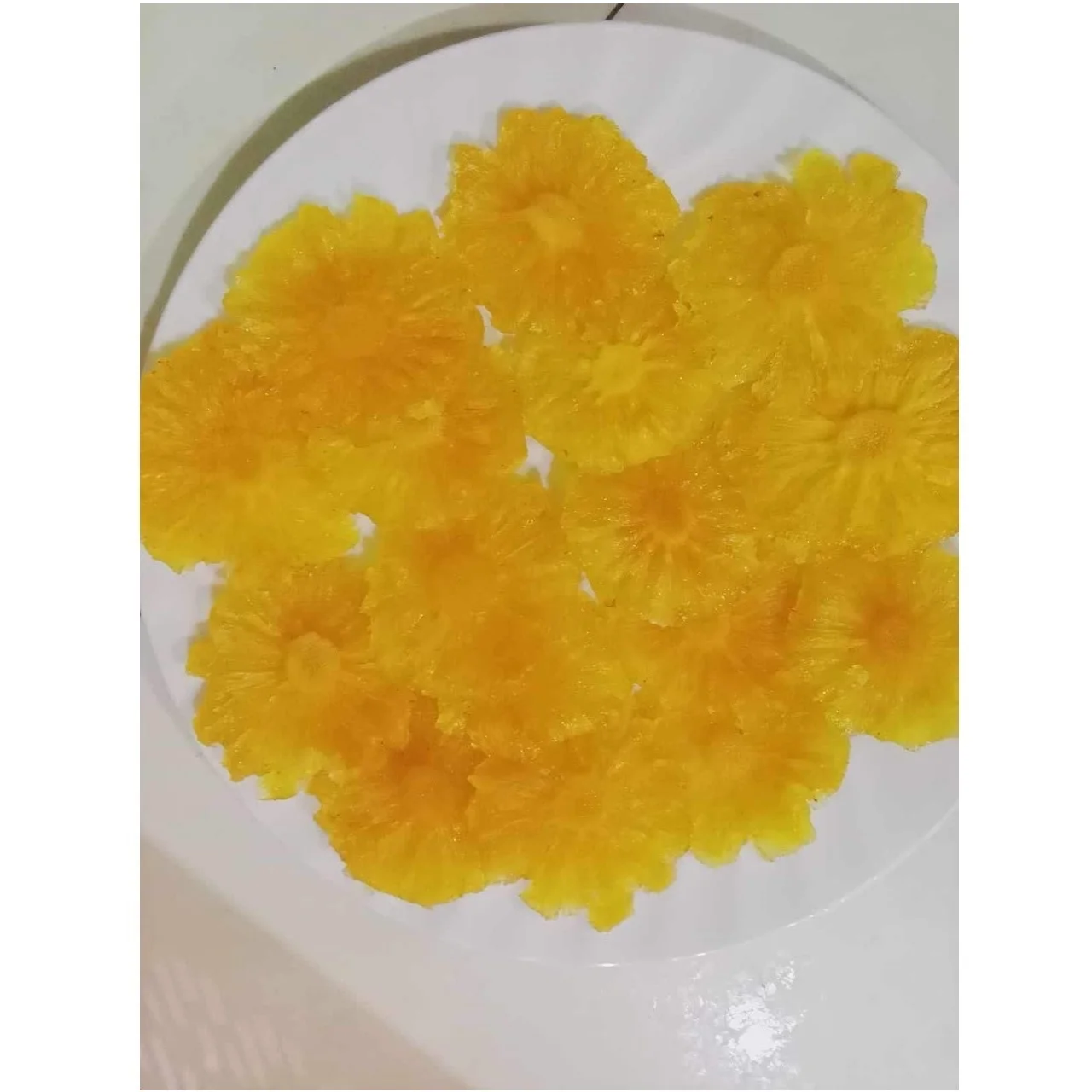 New Top 15% Max Moisture Snack Tea Ingredients 12 months Shelf Life Natural Flavor Yellow Instant Dried Pineapple From Vietnam