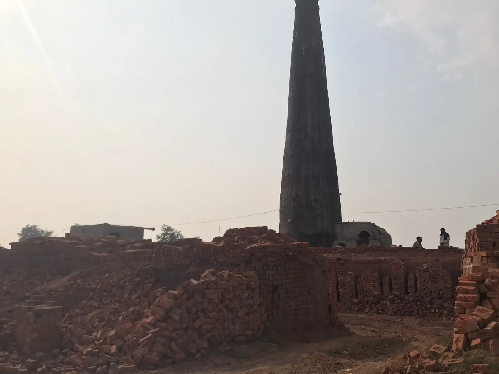 Customized size of old red bricks with smooth surface