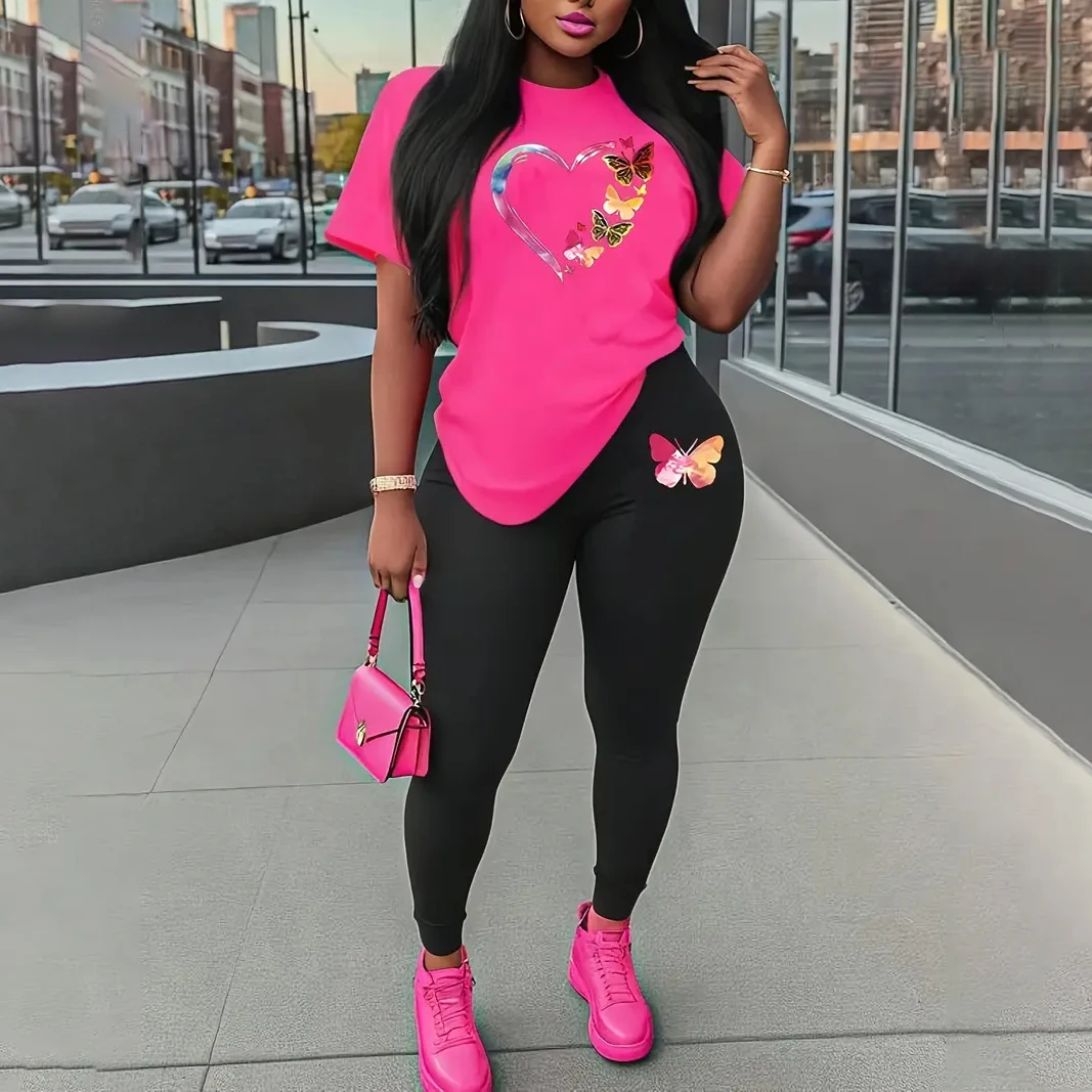 Design Cotton Made Breathable Tracksuit New Style Customise Logo Women Summer Sets Pakistan Made