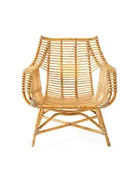 Grand peacock chair made by 100% rattan material from Vietnam for luxury design living room furniture