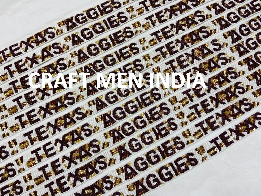 New Beaded Purse Strap of 2023 Texas Aggies  Beaded Bag Strap All different Name