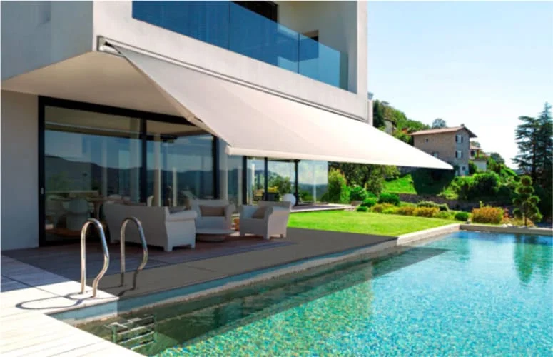 PVC Tarpaulin Polyester Fabric For Patio Awning Indoor Tent Material Highly Resistant Material Quality Waterproof