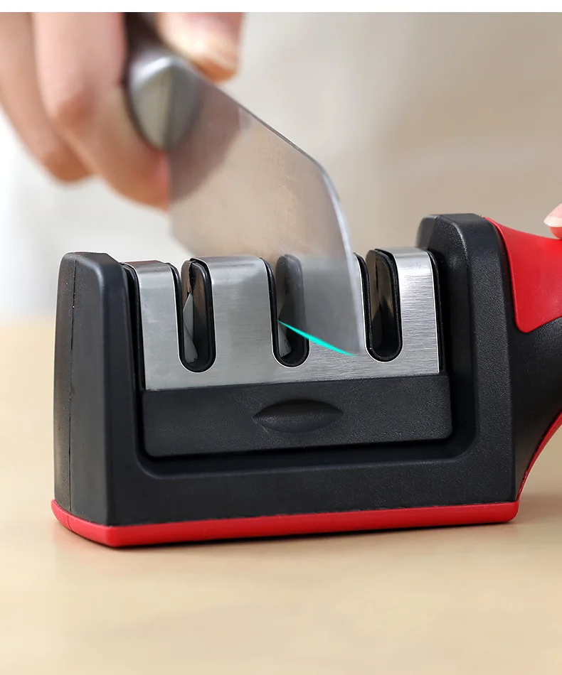 Bocheng knife sharpener 3-Stage Knife Sharpener Helps Repair, Restore, Polish Blades Restore Dull Blades