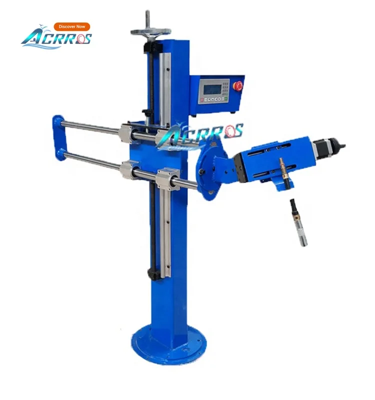 Manipulator Manual Adjust Stroke Welding Flange Pipe 600mm length Column and Boom
