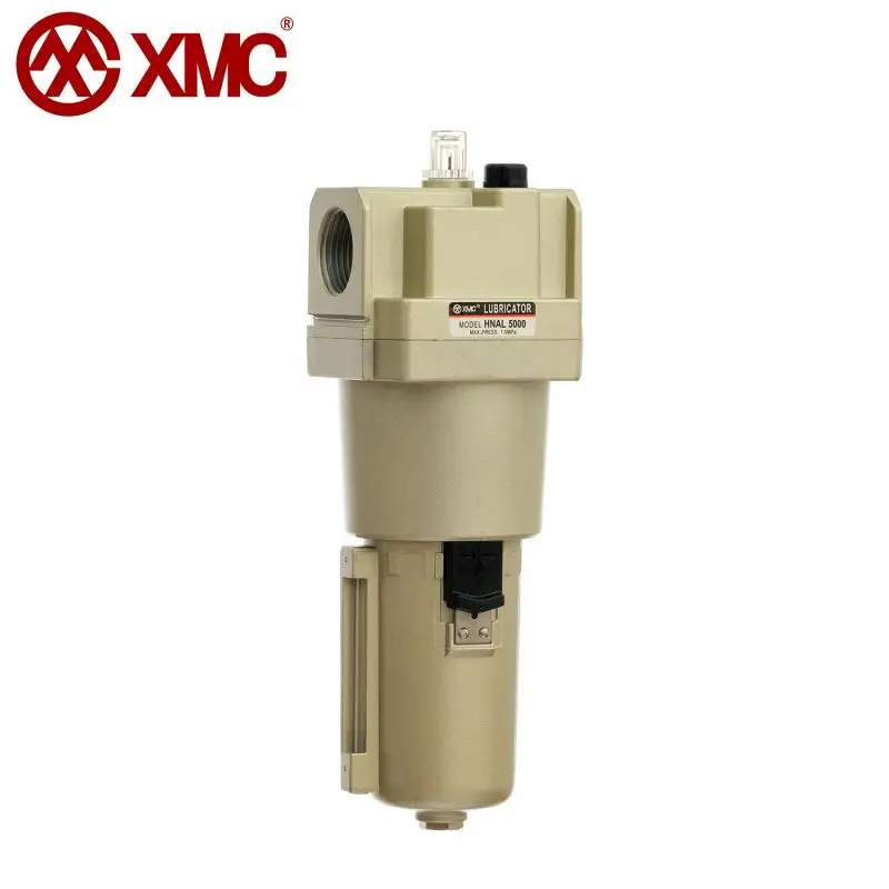 XMC HNAL5000-10 NPT 1 inch aluminum alloy pneumatic components large diameter air filter regulator oil cup lubricator