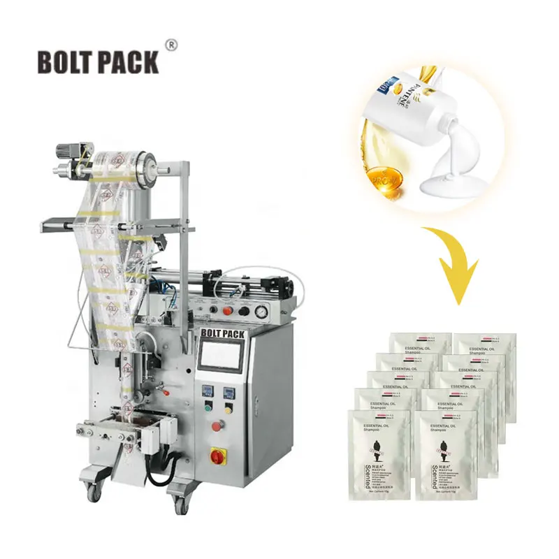 Automatic shampoo packing machine for capacity 2 to 100 ml