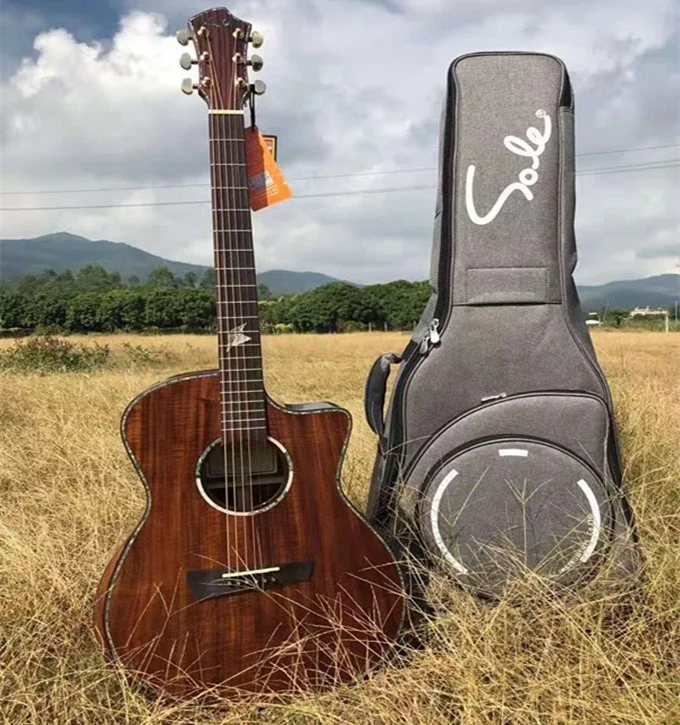 
Can be customized acoustic guitar factory with guitar strings cheap spruce high quality classical guitar playing instruments 