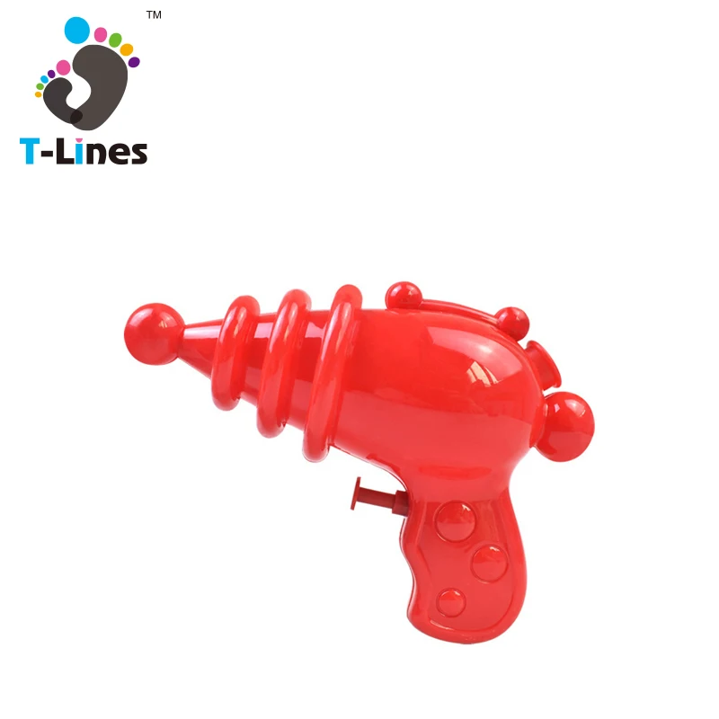 Outdoor plastic mini water pressure gun beach water spray toy set for kids