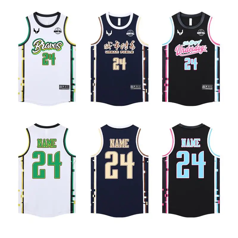 Wholesales Blank Latest Best Sublimated Reversible Custom Basketball Jerseys Design Camo Cheap Basketball wear