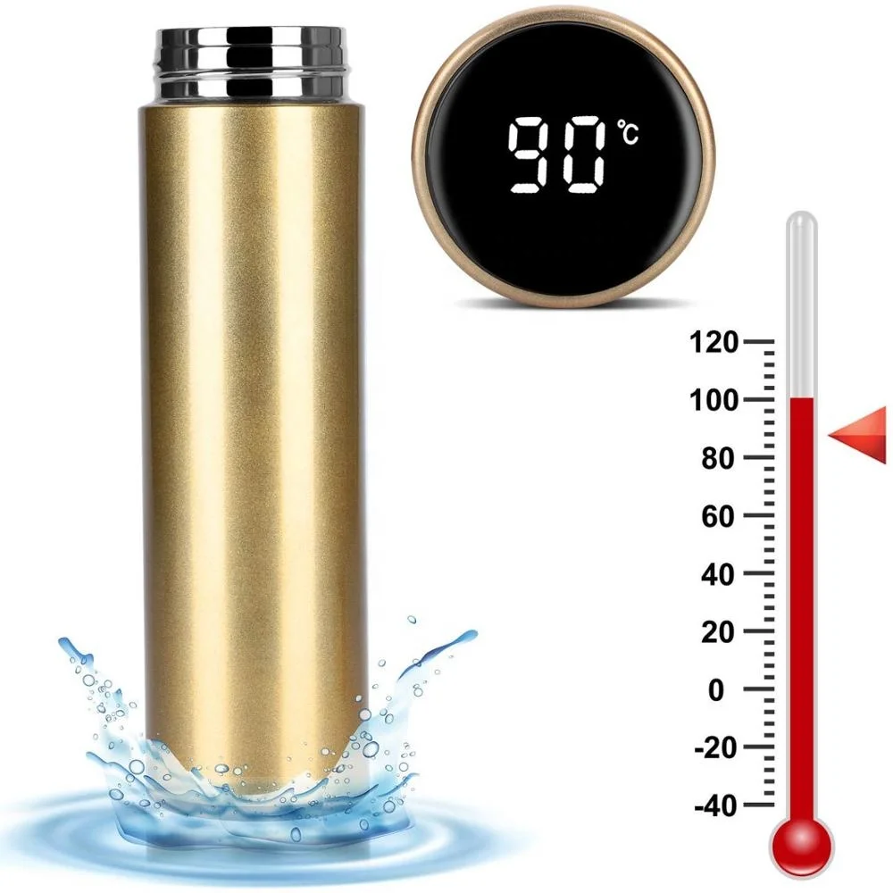Умный термос из нержавеющей стали с сенсорным жк-дисплеем 17-500 мл