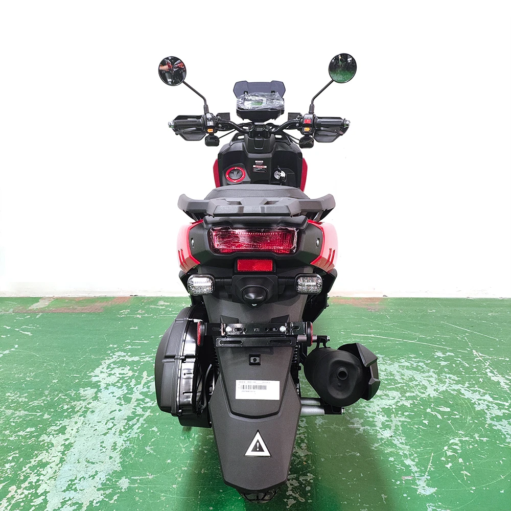 EPA &DOT certificate 150cc gasoline scooter Front and rear dis brake water cooled Powered Gasoline Moped for adu