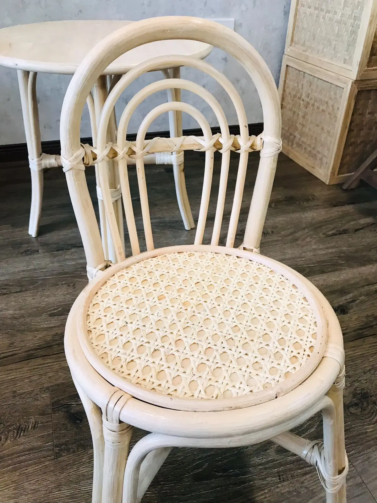 Hot Selling child animal toddler Rattan baby high feeding dining chair baby room furniture learning products children chairs