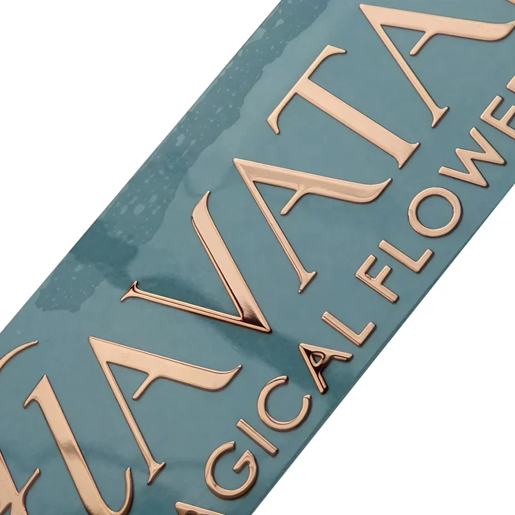 Наклейки на шкатулку из тонкой фольги