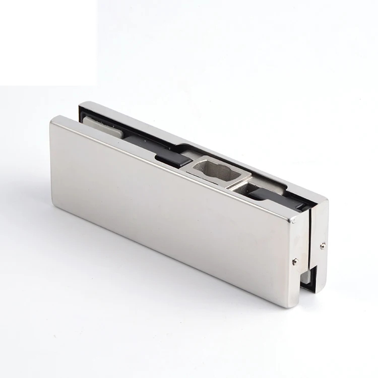 Stainless Steel plate and Aluminum Alloy body Glass Door Clamp Patch Bottom Fitting Door Hinge Door & Window Accessories