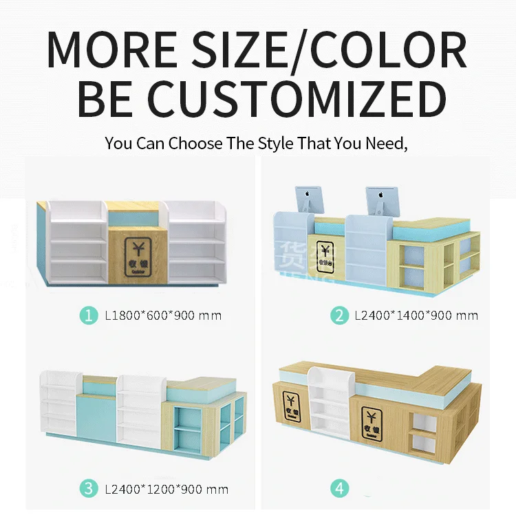 Meicheng Pink Checkout Counter Modern Reception Counter Desk Design Beauty Shop Marble White Salon Desk Front Desk Reception