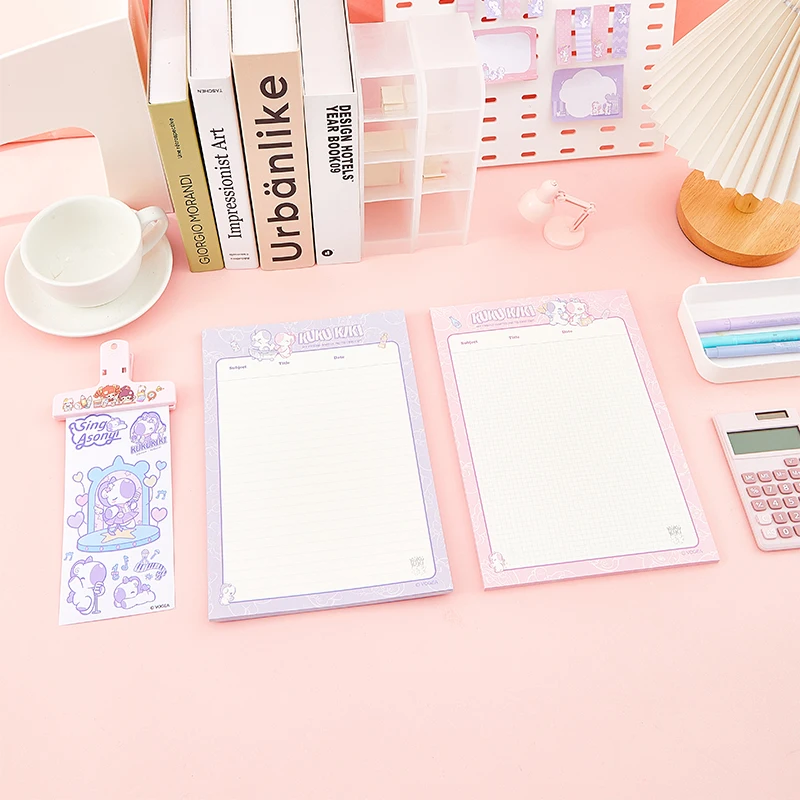 Custom Printing Stationery Kawaii Note Pads TO DO List Weekly Planner Tear Off Notepads