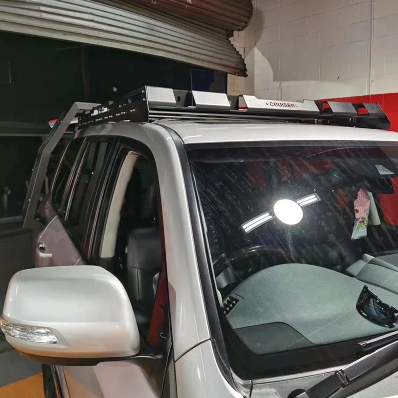 TOPLEADER AUTO PARTS New Style Auto Roof Rack For To yo ta Land Cruiser  Cargo Carry Roof Rack
